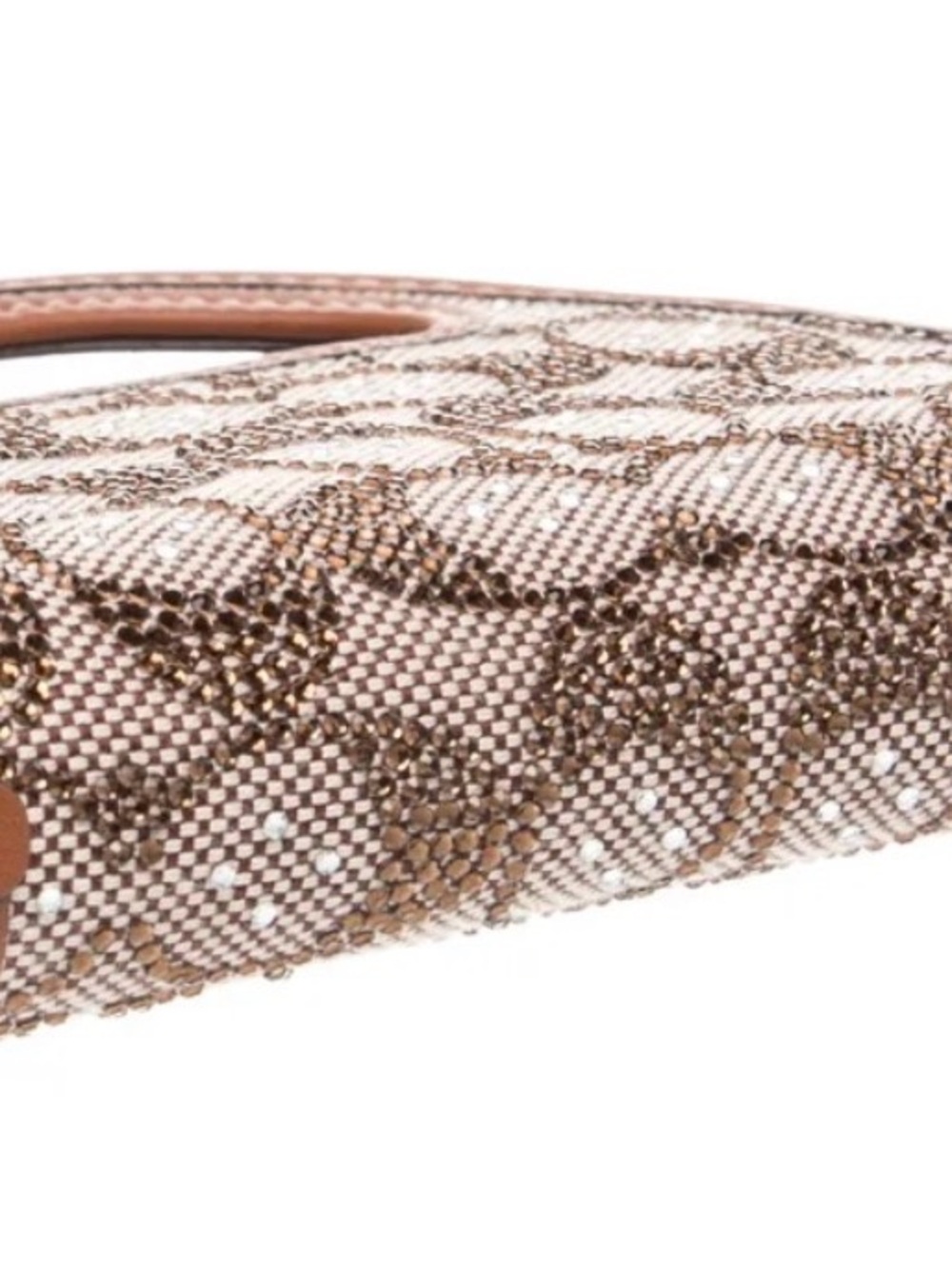 NWOT Limited Coach Top Handle Card Case In Crystal Signature Jacquard CX243 - Picture 6 of 7